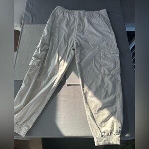 Zara Beige Pants/joggers Size Large Brand New
